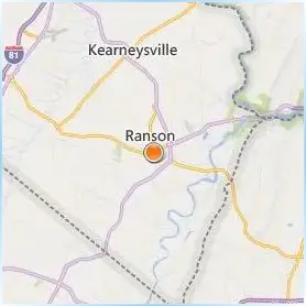 American Public University System Location Map American Public University System Location Map