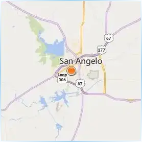 Angelo State University Location Map Angelo State University Location Map