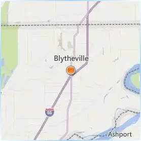 Arkansas Northeastern College Location Map Arkansas Northeastern College Location Map