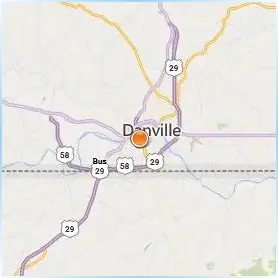 Averett University Location Map Averett University Location Map