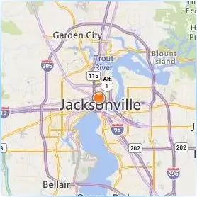 Florida State College at Jacksonville Location Map Florida State College at Jacksonville Location Map