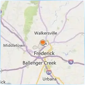 Frederick Community College Location Map Frederick Community College Location Map