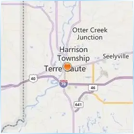 Indiana State University Location Map Indiana State University Location Map