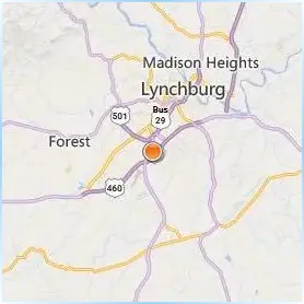 Liberty University Location Map Liberty University Location Map