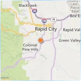National American University Rapid City Location Map National American University Rapid City Location Map