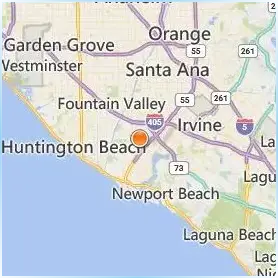 Orange Coast College Location Map Orange Coast College Location Map