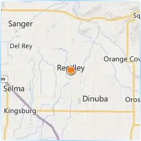 Reedley College Location Map Reedley College Location Map