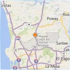 San Diego Miramar College Location Map San Diego Miramar College Location Map