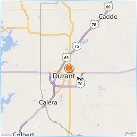 Southeastern Oklahoma State University Location Map Southeastern Oklahoma State University Location Map