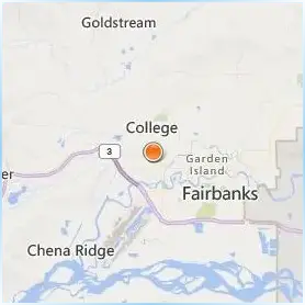 University of Alaska Fairbanks Location Map University of Alaska Fairbanks Location Map