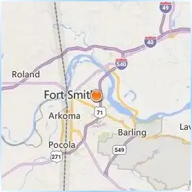 University of Arkansas Fort Smith Location Map University of Arkansas Fort Smith Location Map