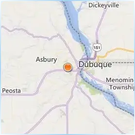 University of Dubuque Location Map University of Dubuque Location Map