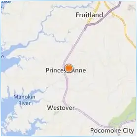 University of Maryland Eastern Shore Location Map University of Maryland Eastern Shore Location Map