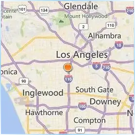 University of Southern California Location Map University of Southern California Location Map