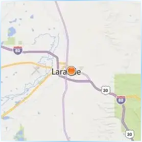 University of Wyoming Location Map University of Wyoming Location Map